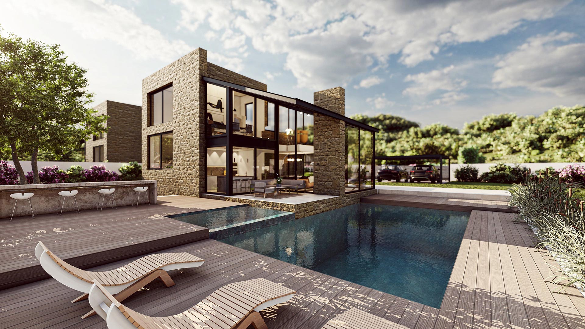 Proyecto 4 villas en Livada, Grecia